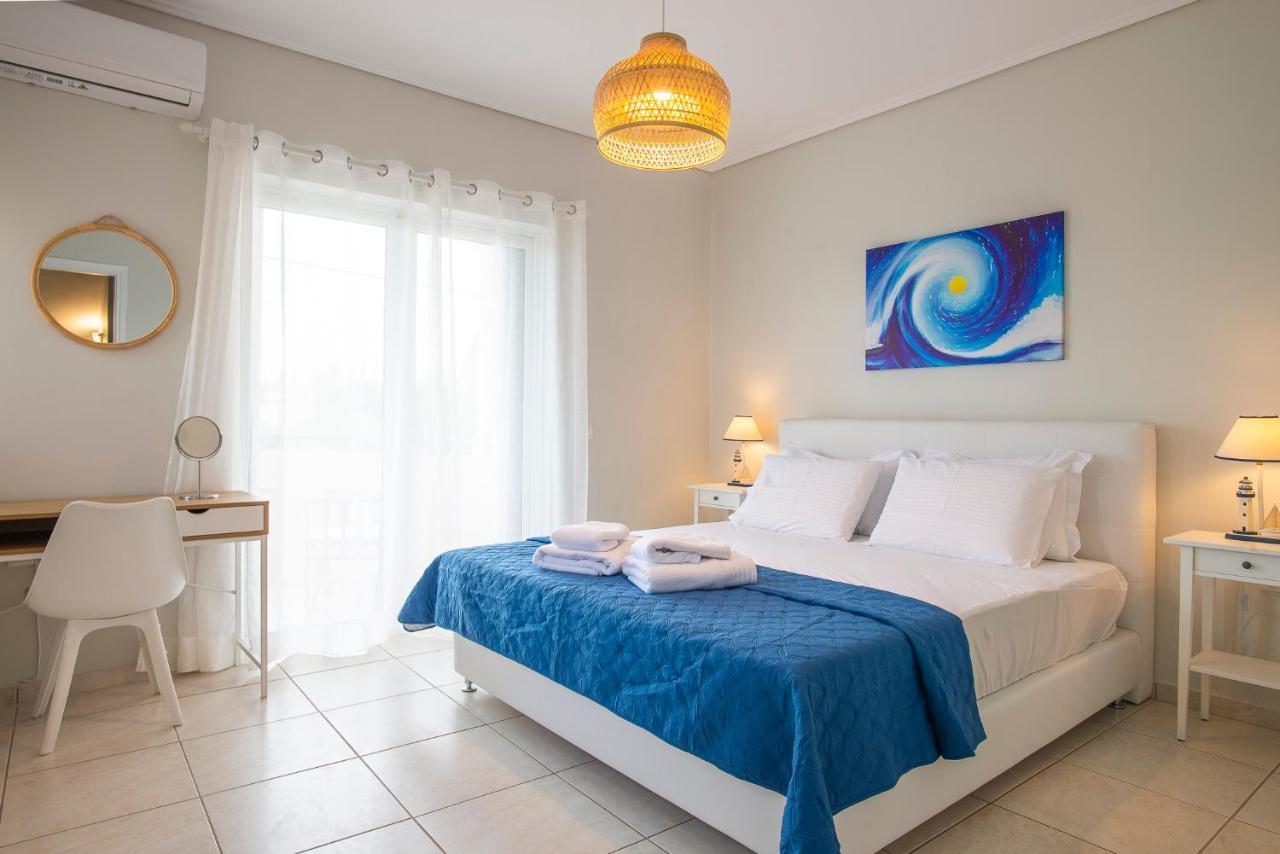 Kima: Relaxing Beach Home Next To Sparkling Waters Nea Makri Exterior photo