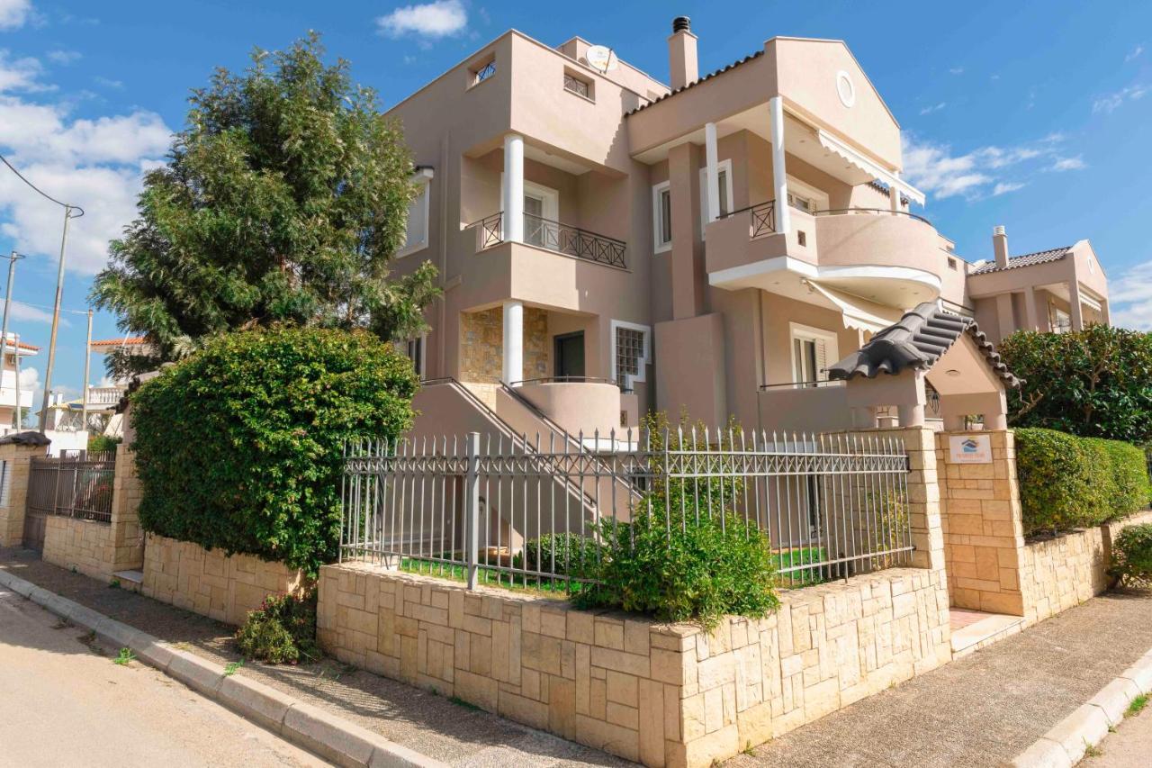 Kima: Relaxing Beach Home Next To Sparkling Waters Nea Makri Exterior photo